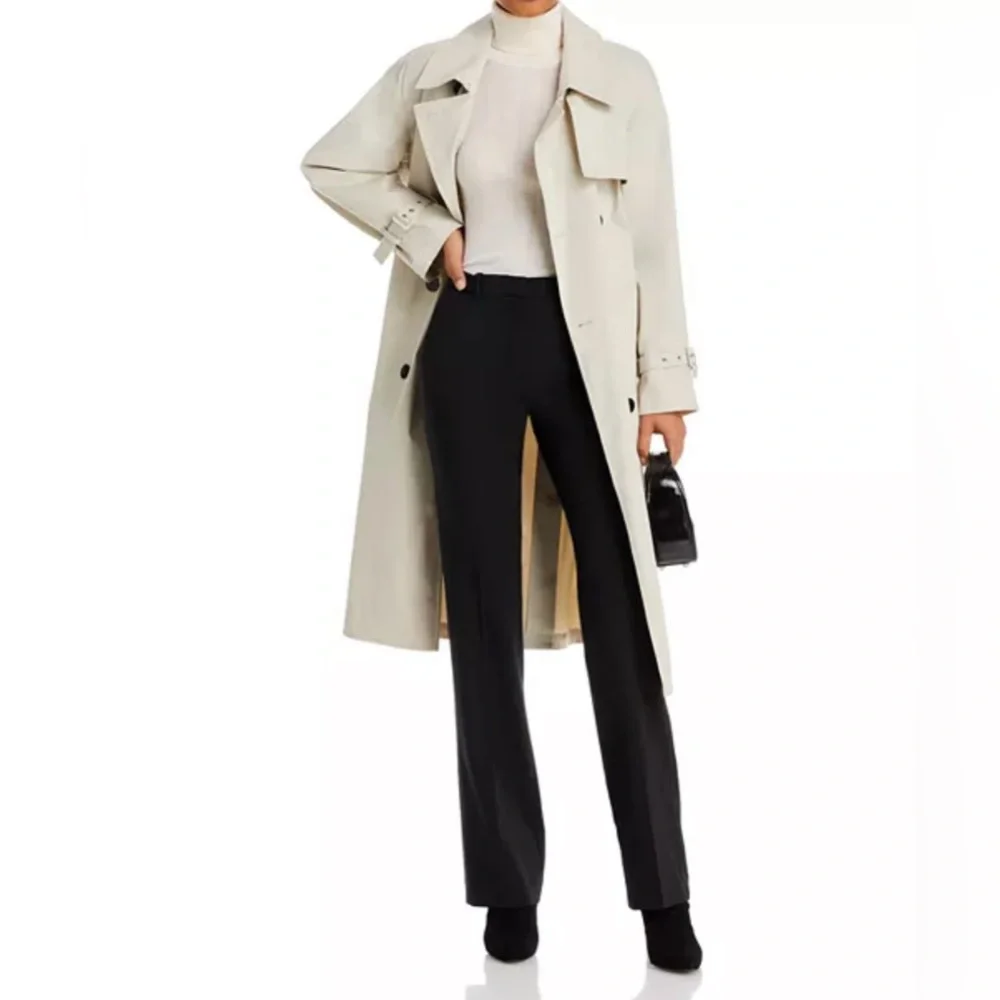 Theory Black Flare Women's Pants - Picture 2 of 7